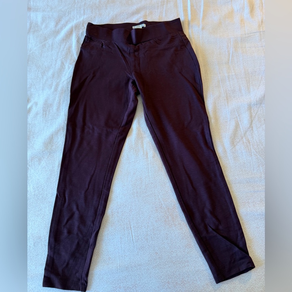 Matty M Rich Burgundy Leggings